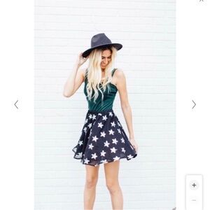 Buddy Love Black Star Skirt